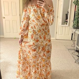 Floral maxi